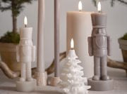 NUTCRACKER FIGURE LED CANDLE | SAND STONE | L