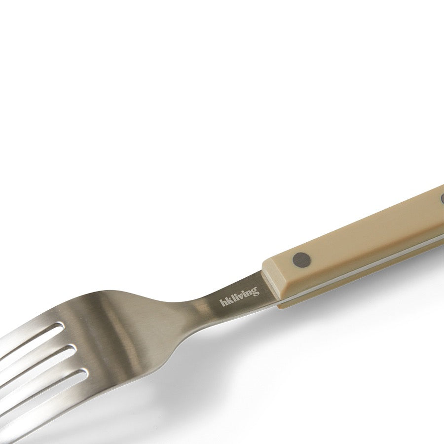 70's CUTLERY: OLIVE