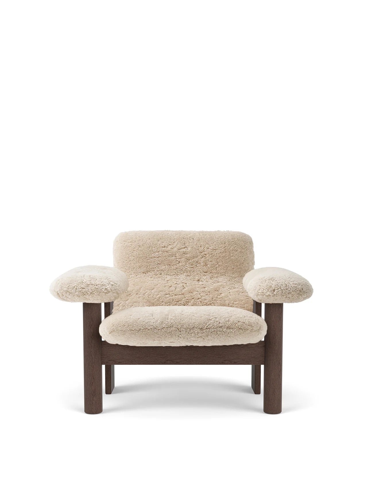 BRASILIA LOUNGE CHAIR, LOW BACK, SHEEPSKIN | On Order