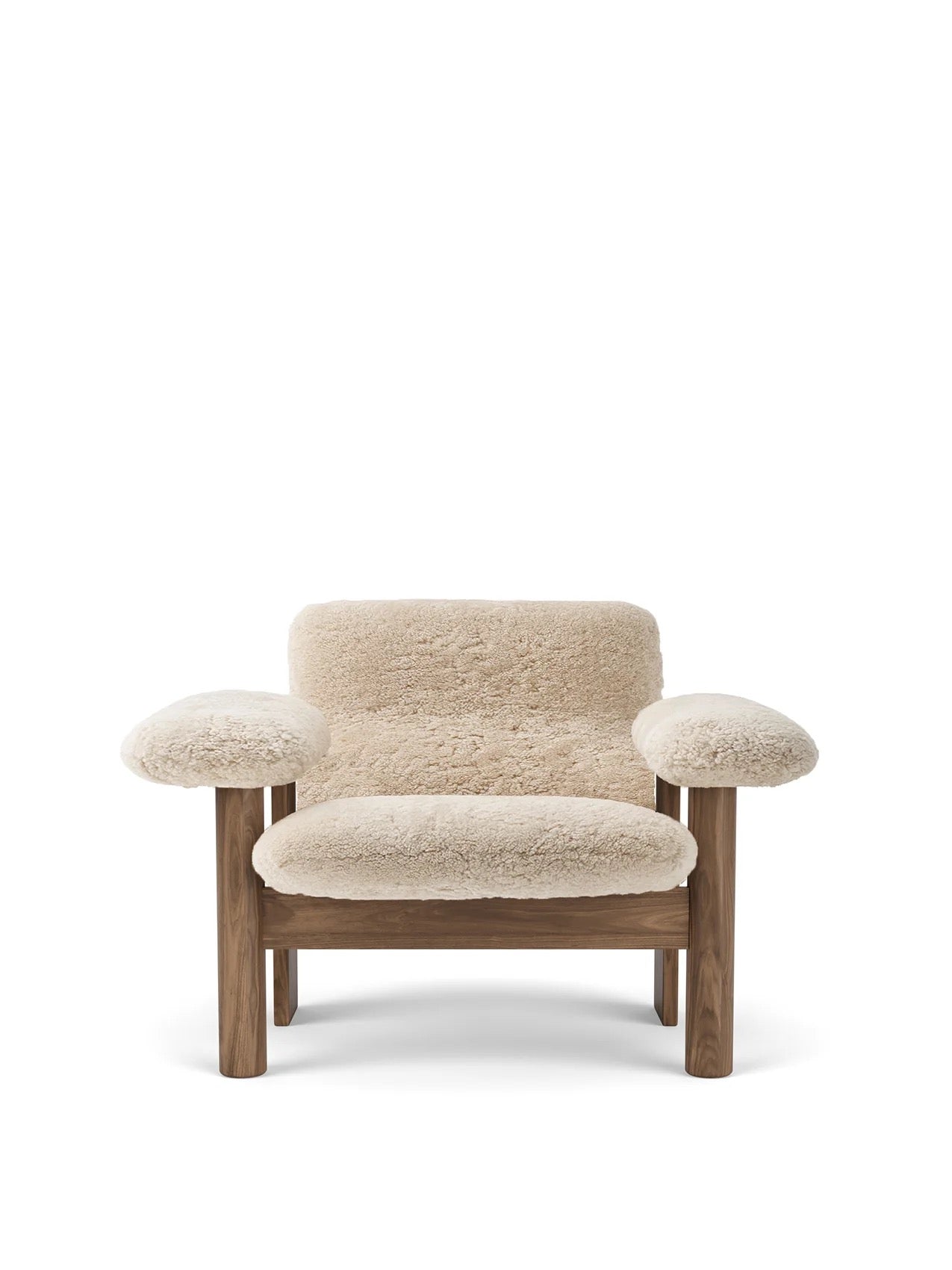 BRASILIA LOUNGE CHAIR, LOW BACK, SHEEPSKIN | On Order