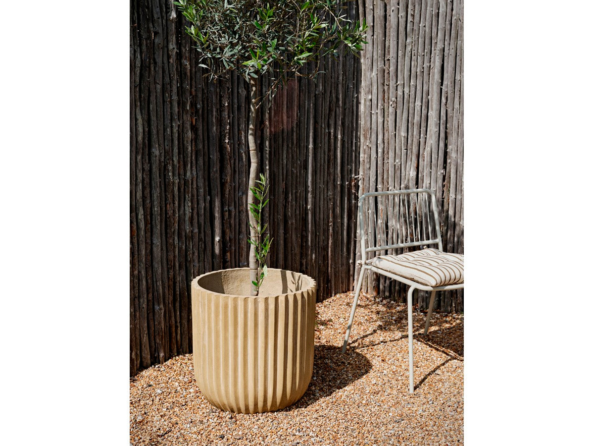 FIBER PLANTER BEIGE L