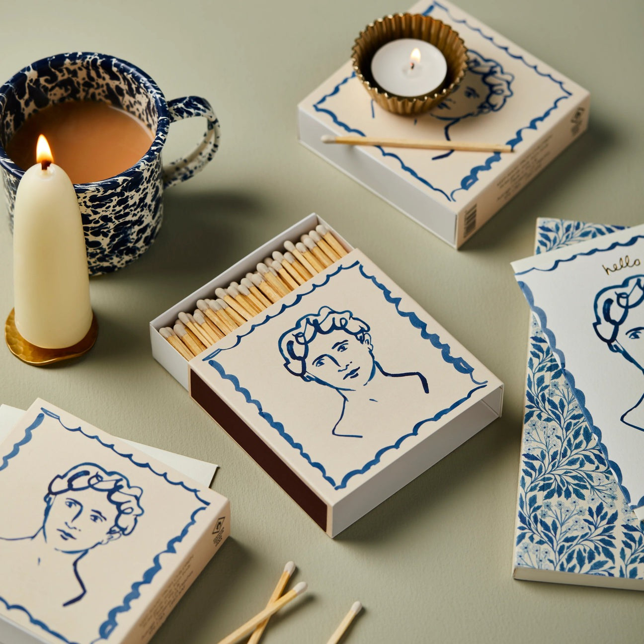 HANDSOME MATCHES BY WANDERLUST PAPER CO.