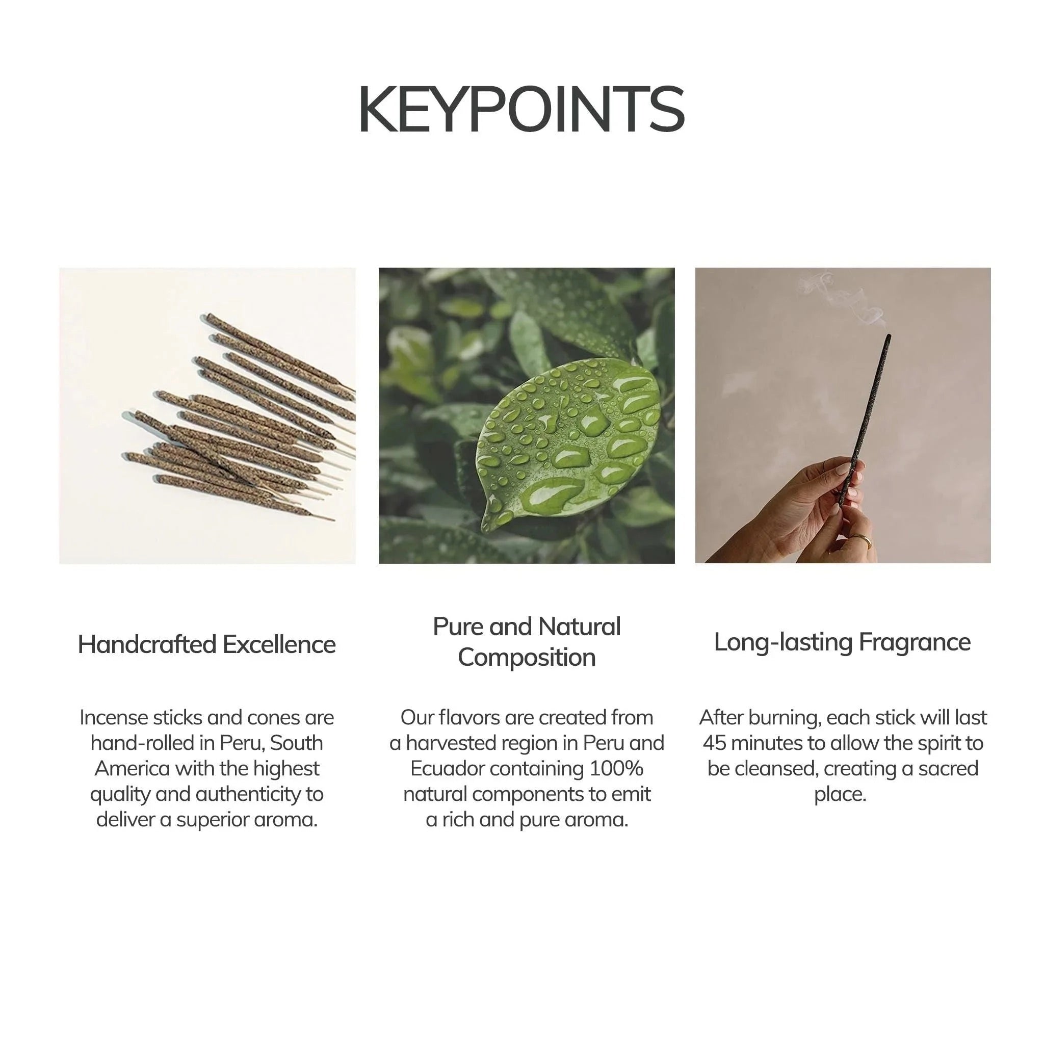 BLACK COPAL INCENSE STICKS