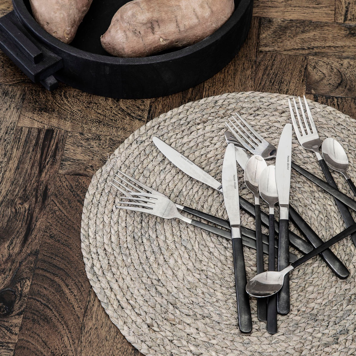 PLACEMAT HDCIRCLE | LIGHT GREY