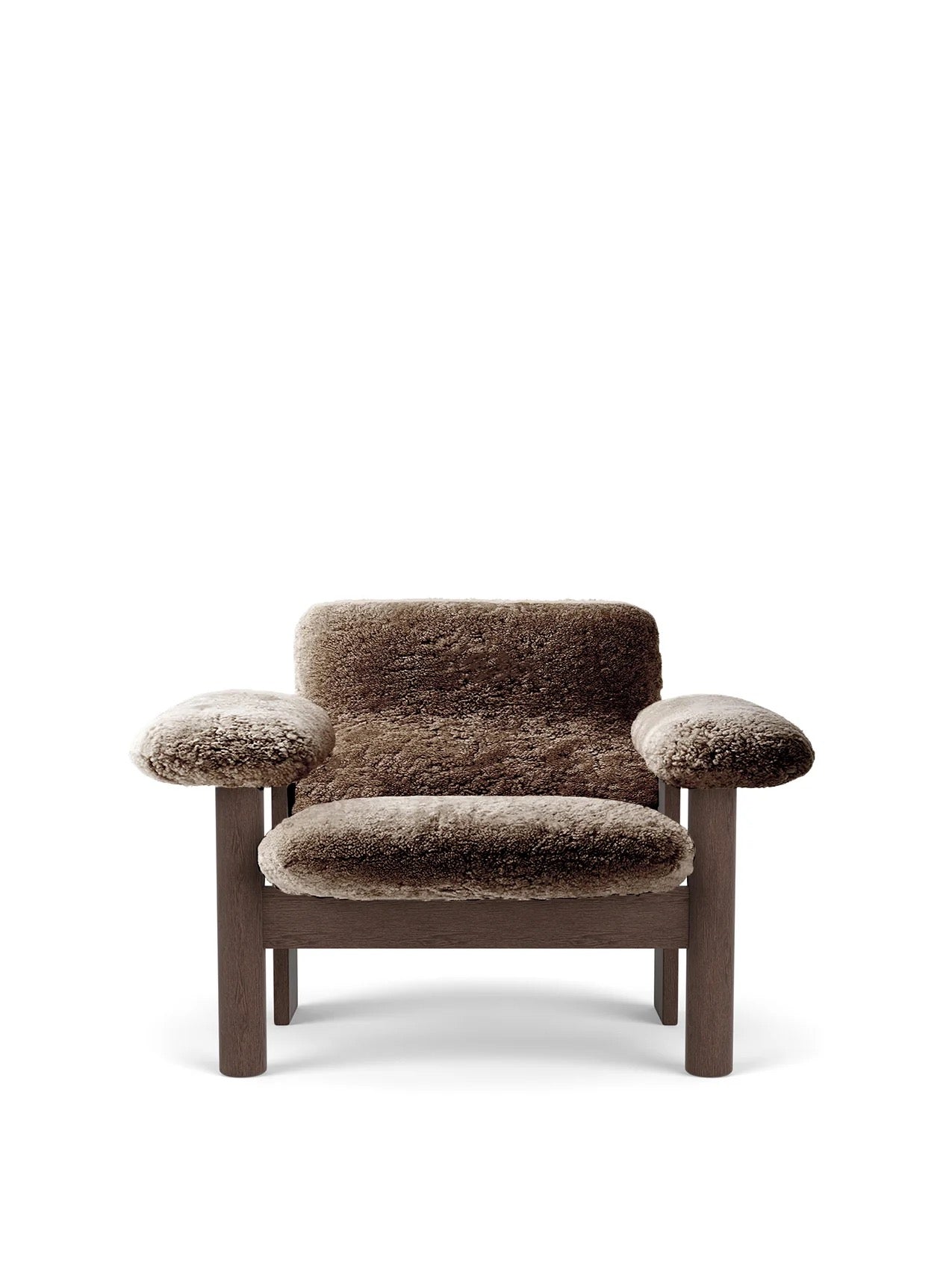 BRASILIA LOUNGE CHAIR, LOW BACK, SHEEPSKIN | On Order
