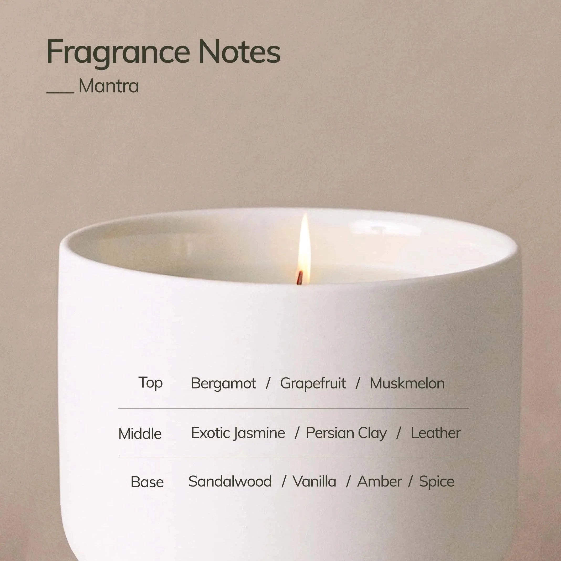 MANTRA WELLNESS CANDLE