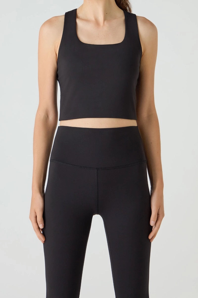 BALANCE SPORTS BRA BLACK