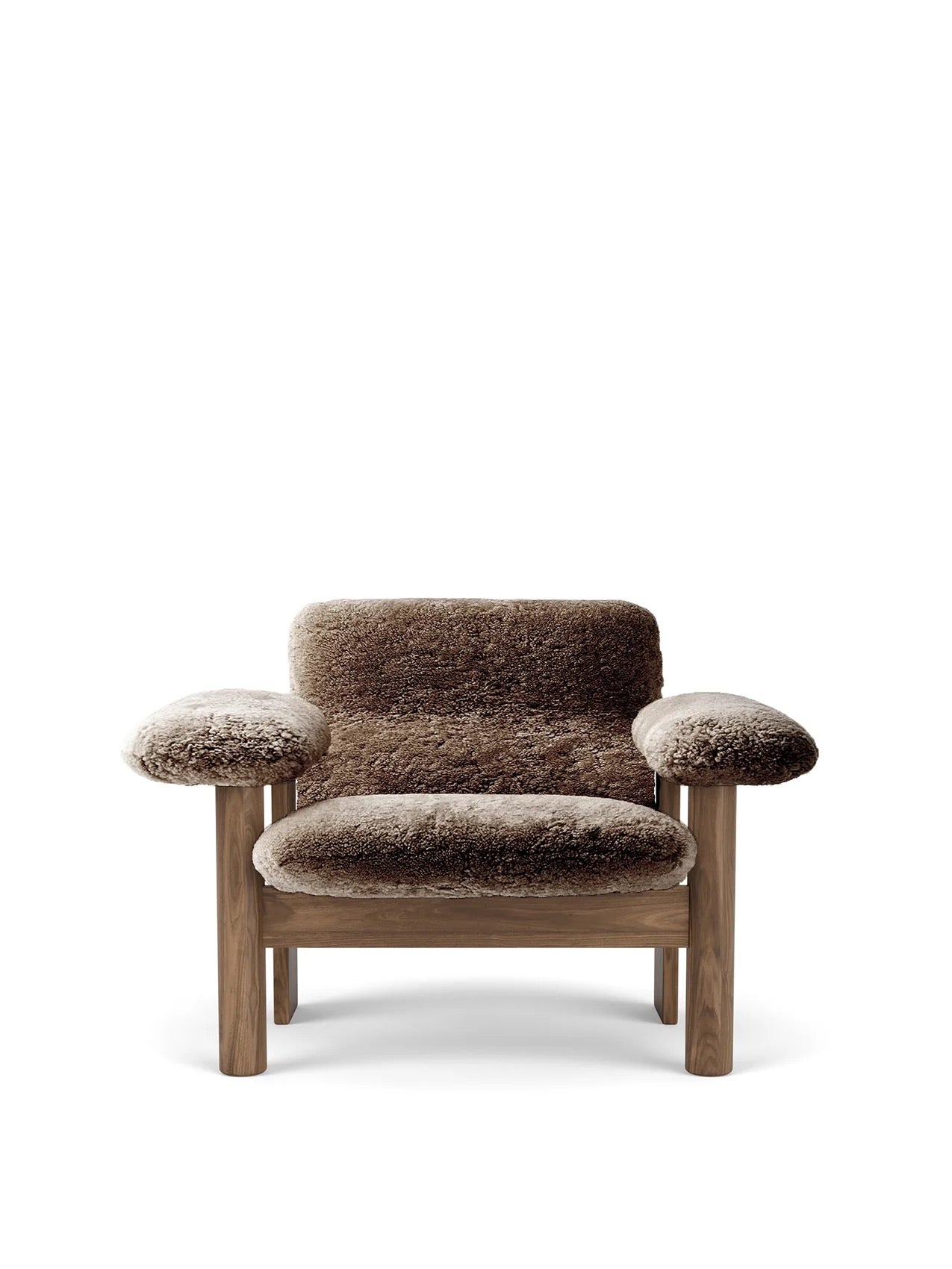 BRASILIA LOUNGE CHAIR, LOW BACK, SHEEPSKIN | On Order