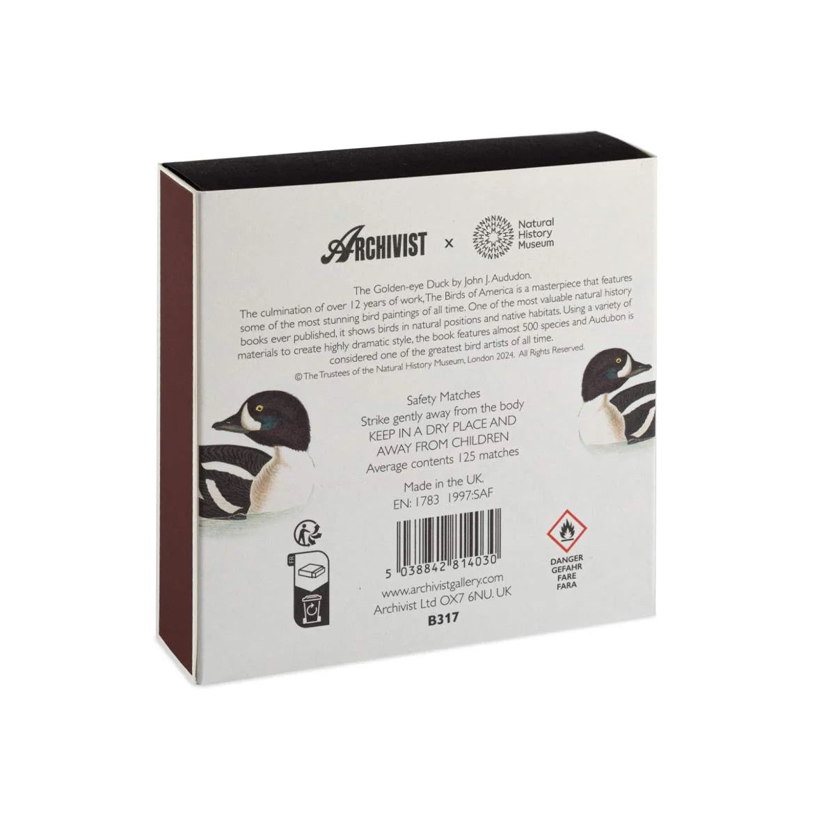 GOLDEN - EYE DUCK MATCHES