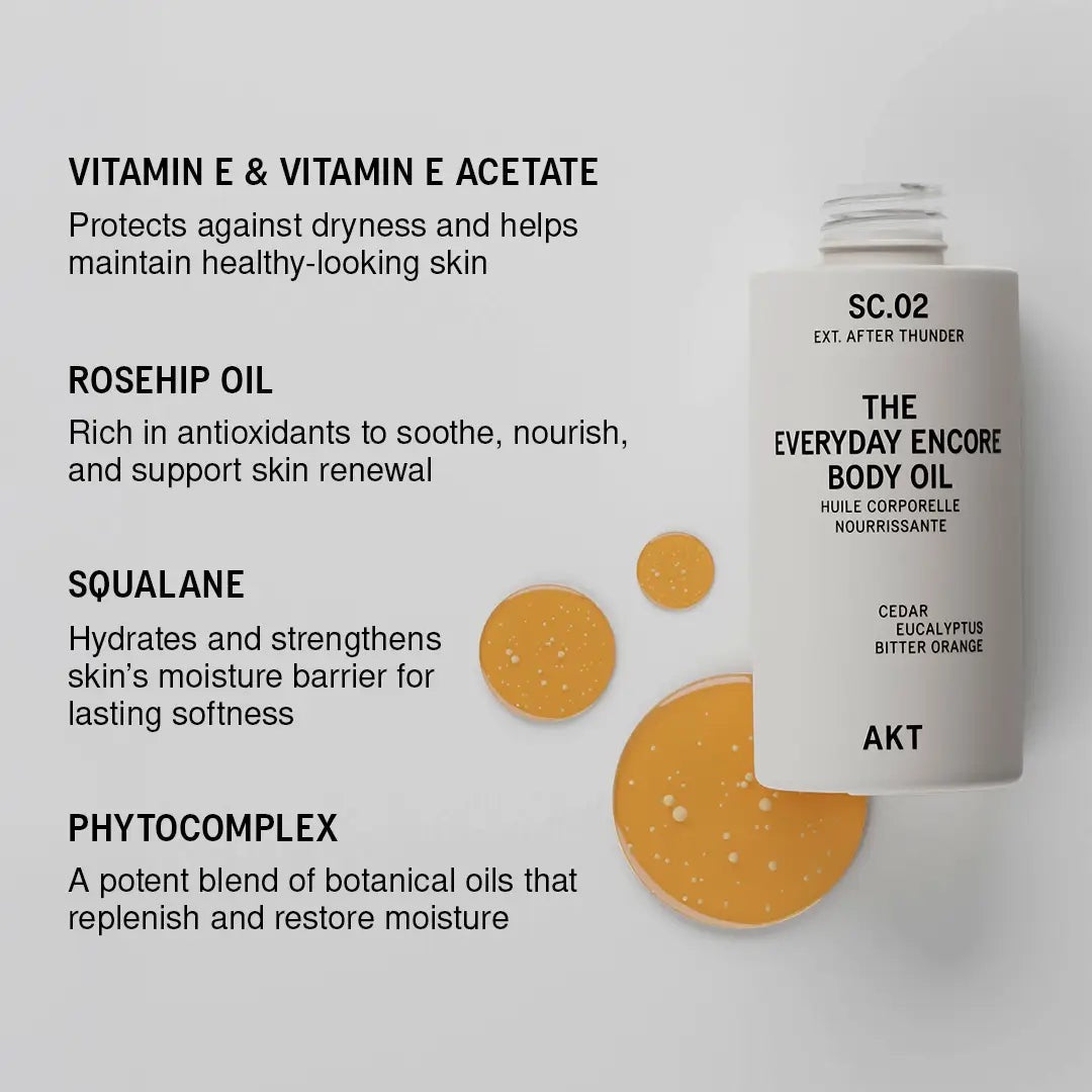 THE EVERYDAY ENCORE BODY OIL | SC.O2 AFTER THUNDER