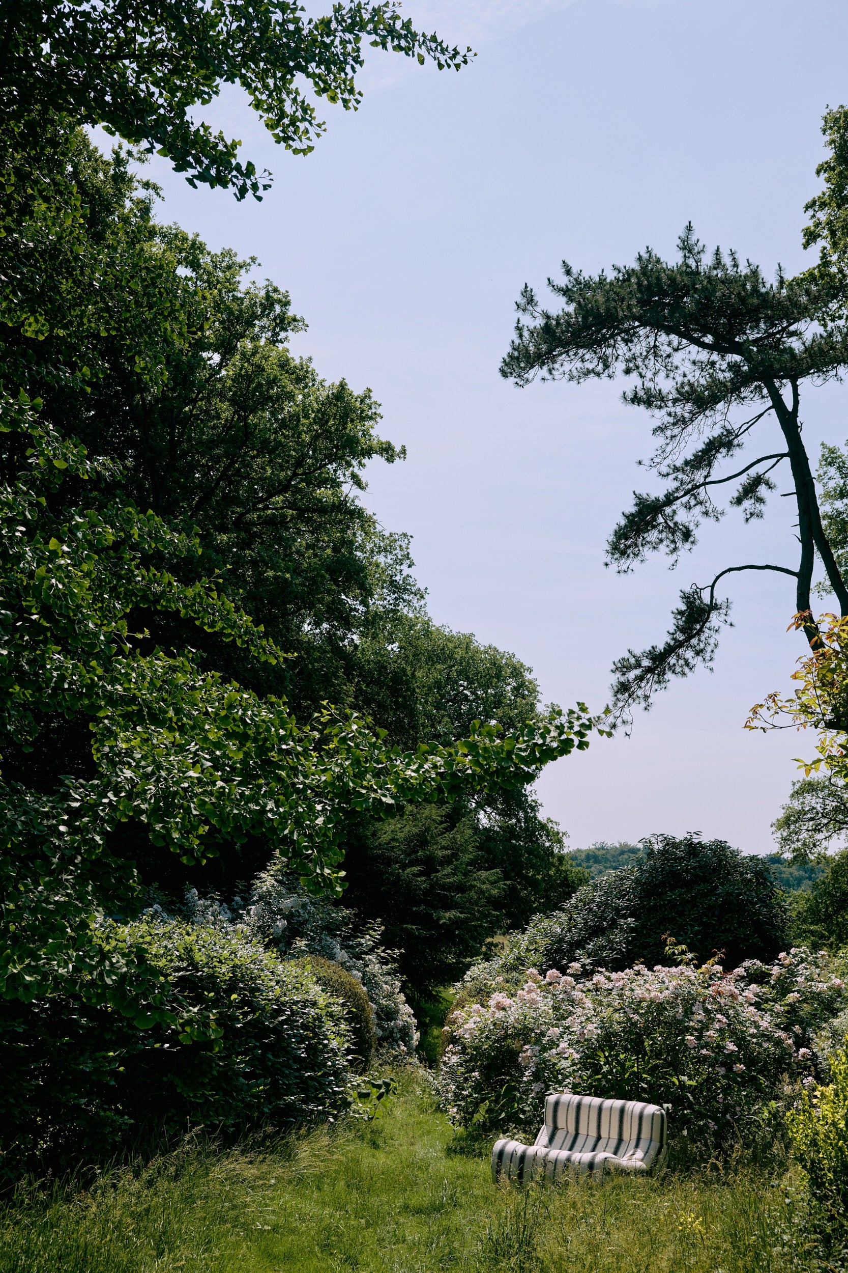 LAZY LOUNGE CHAIR OUTDOOR CHALKSTRIPE | On Order