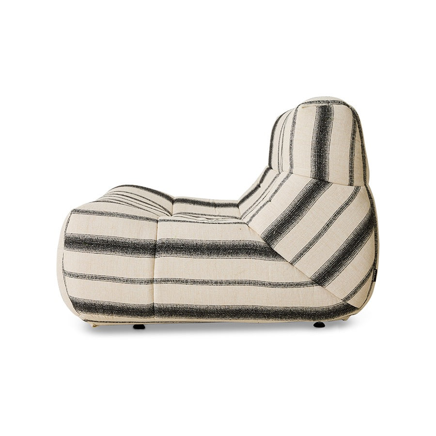 LAZY LOUNGE CHAIR OUTDOOR CHALKSTRIPE | On Order