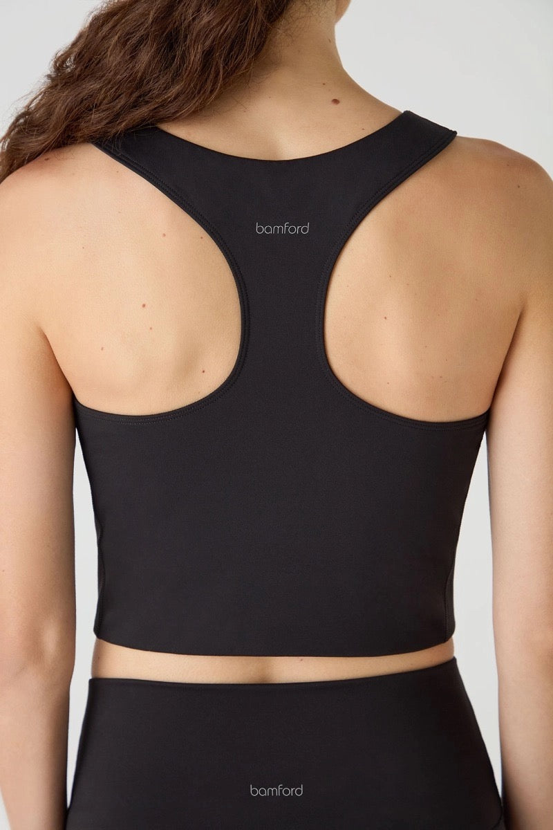 BALANCE SPORTS BRA BLACK