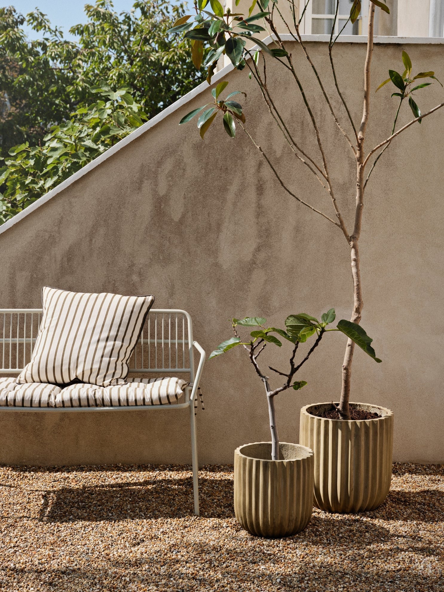 FIBER PLANTER BEIGE