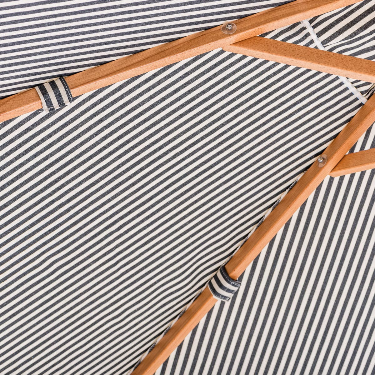 MARKET UMBRELLA - LAURENS NAVY STRIPE | On Order