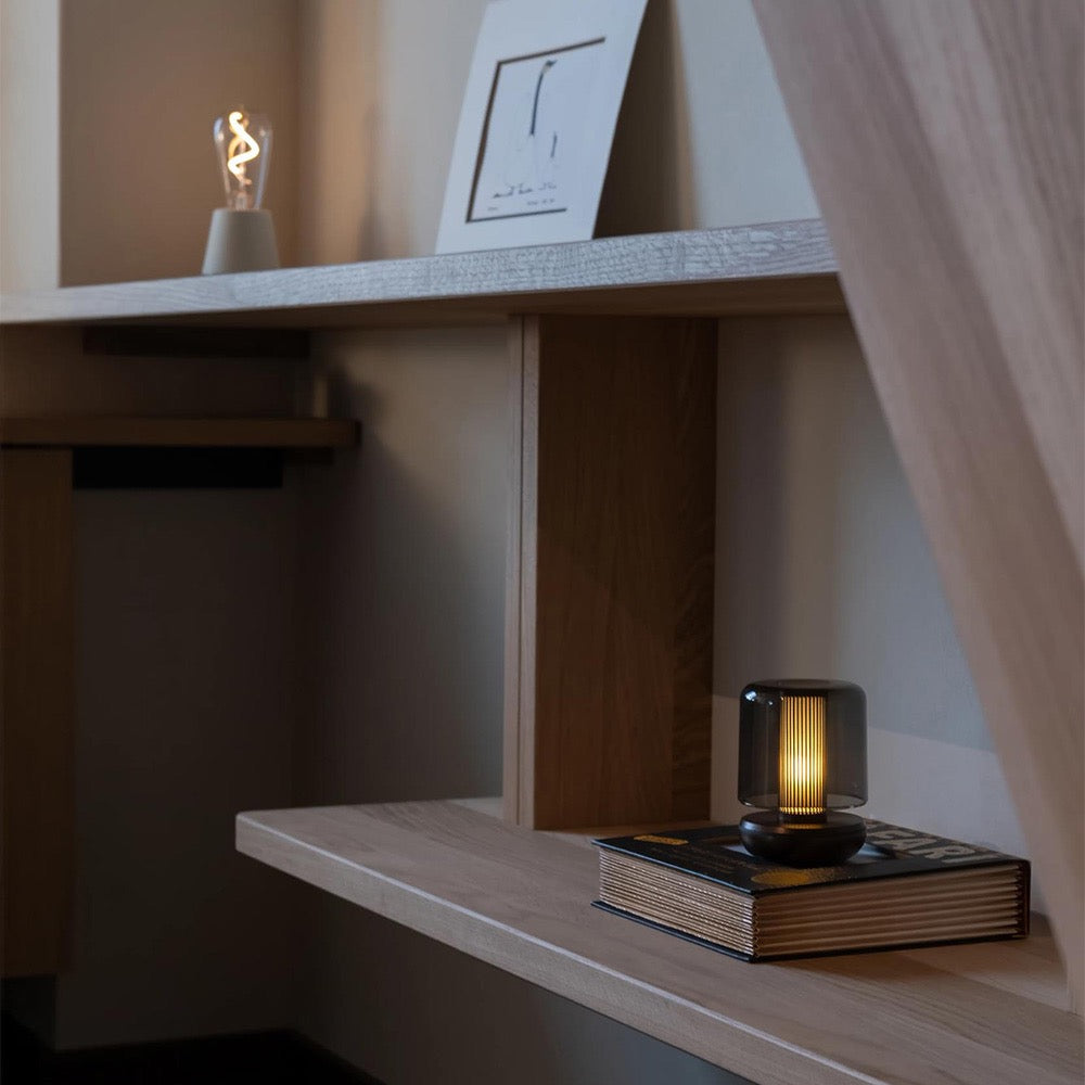 FIREFLY TABLE LIGHT BRONZE SMOKED