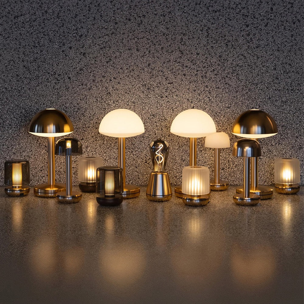 FIREFLY TABLE LIGHT BRONZE SMOKED