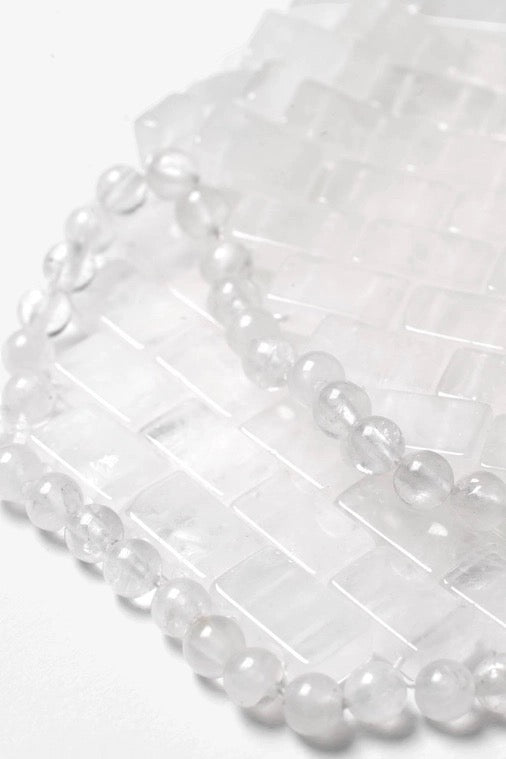 ISLA EYE MASK CLEAR QUARTZ