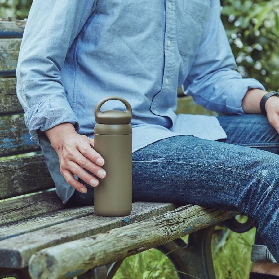 DAY OFF TUMBLER 500ML KHAKI