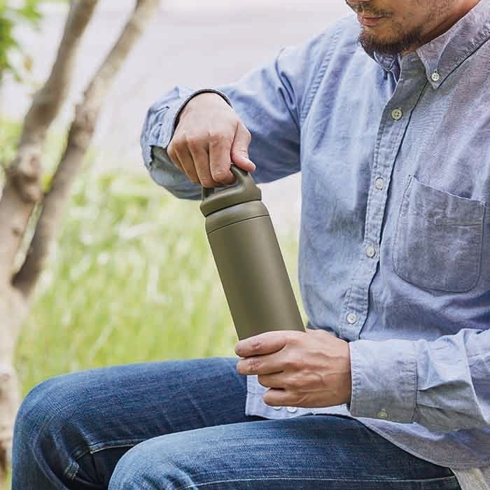 DAY OFF TUMBLER 500ML KHAKI