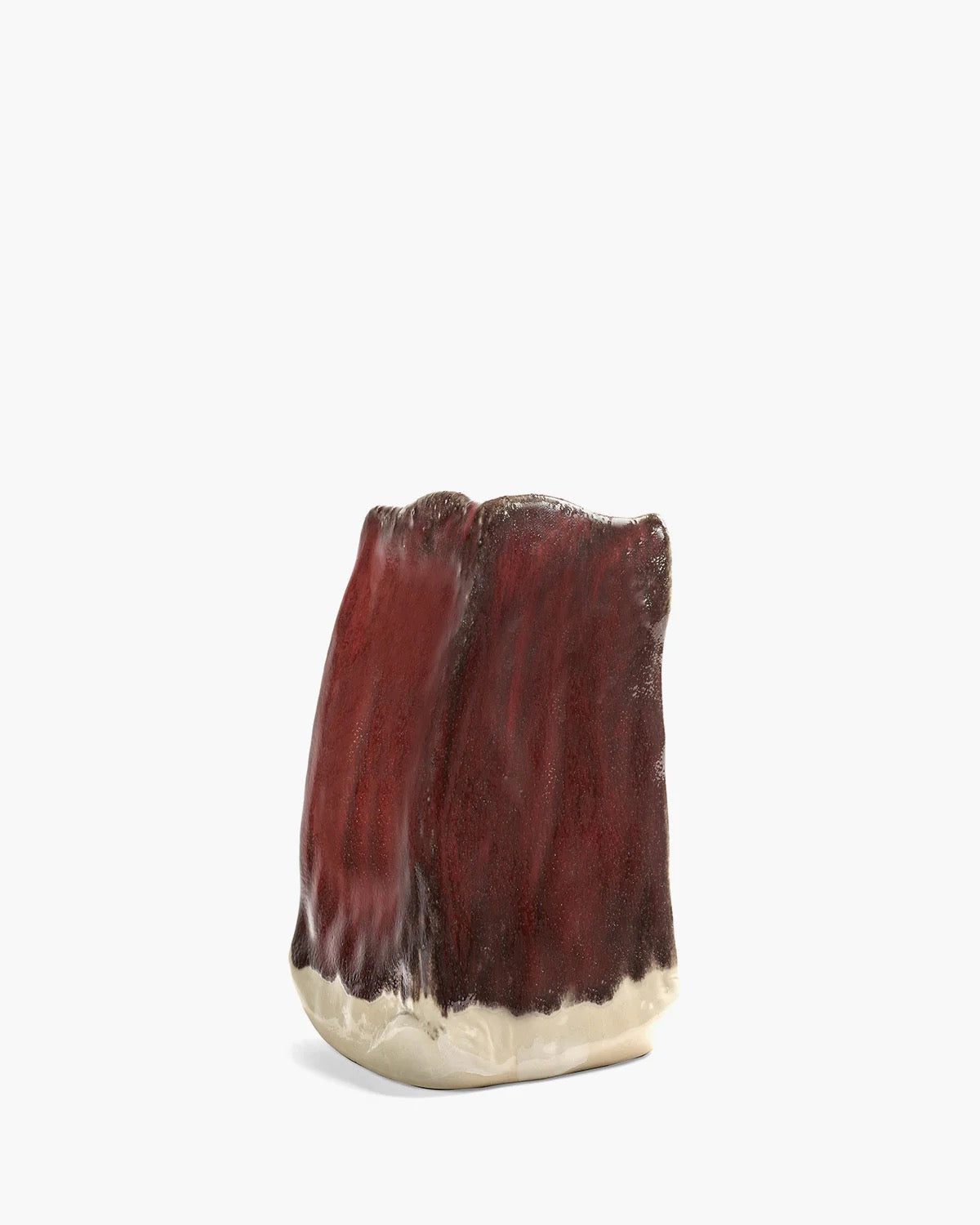 VASE XL RED PIQUE FLEURS