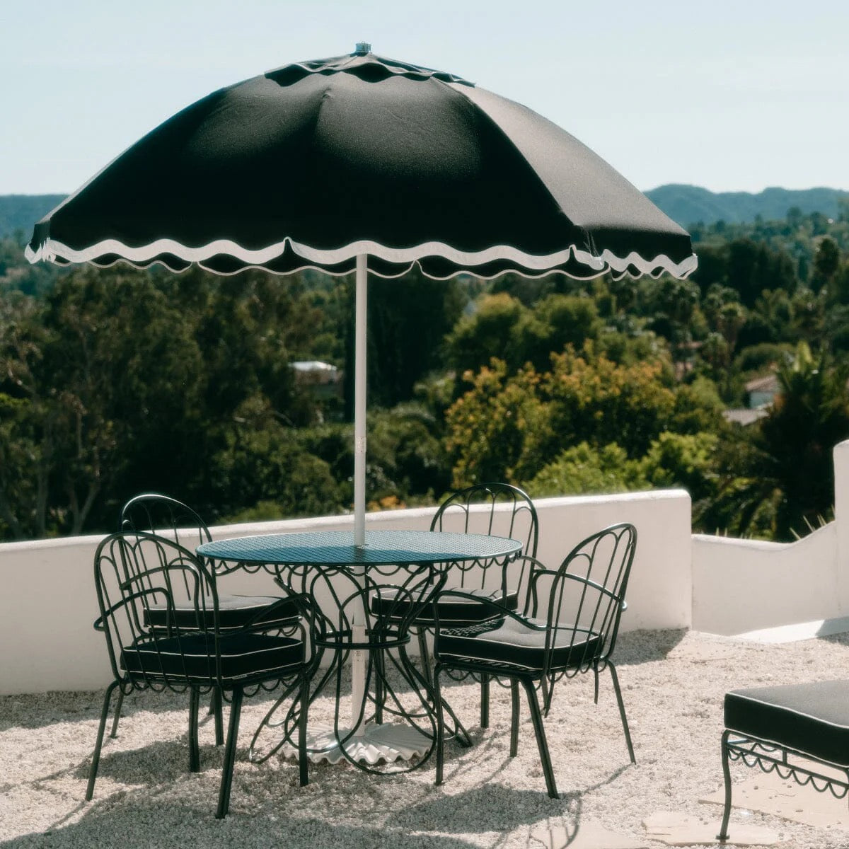 THE AL FRESCO DINING TABLE | VINTAGE BLACK FRAME | On Order