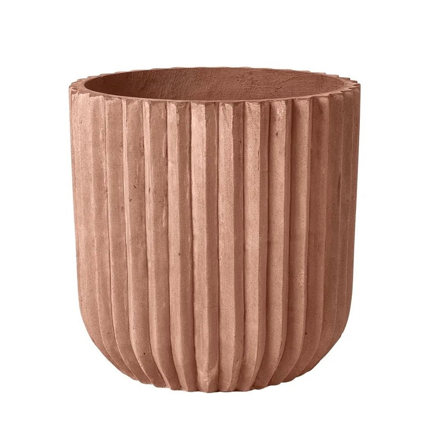 FIBER PLANTER TERRACOTTA L
