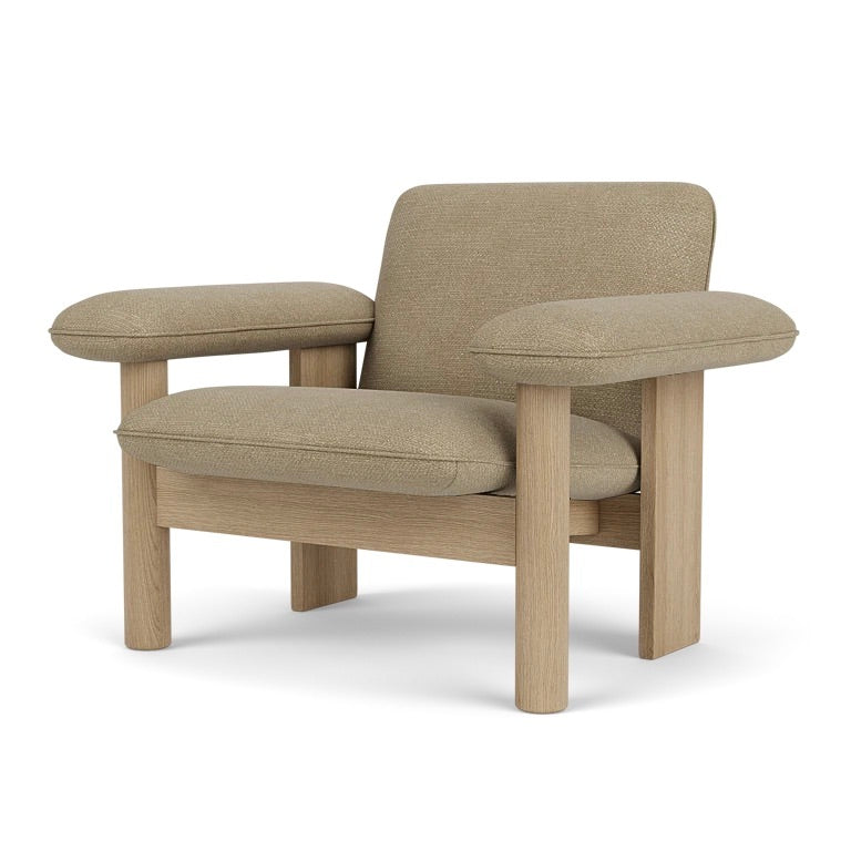 BRASILIA LOUNGE CHAIR, LOW BACK, TEXTILE | On Order