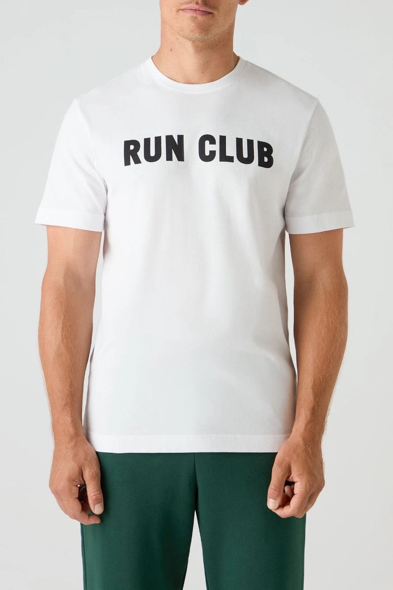 ORGANIC COTTON RUN CLUB T-SHIRT