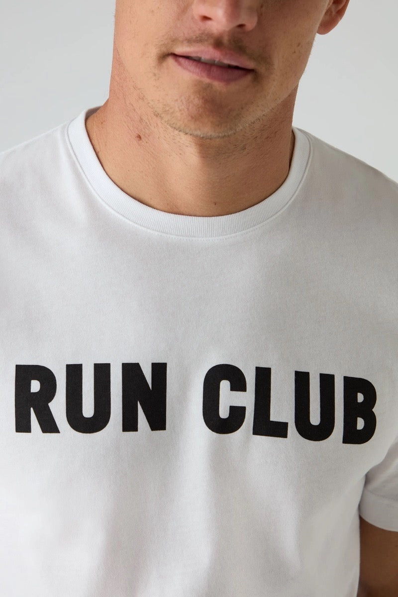 ORGANIC COTTON RUN CLUB T-SHIRT