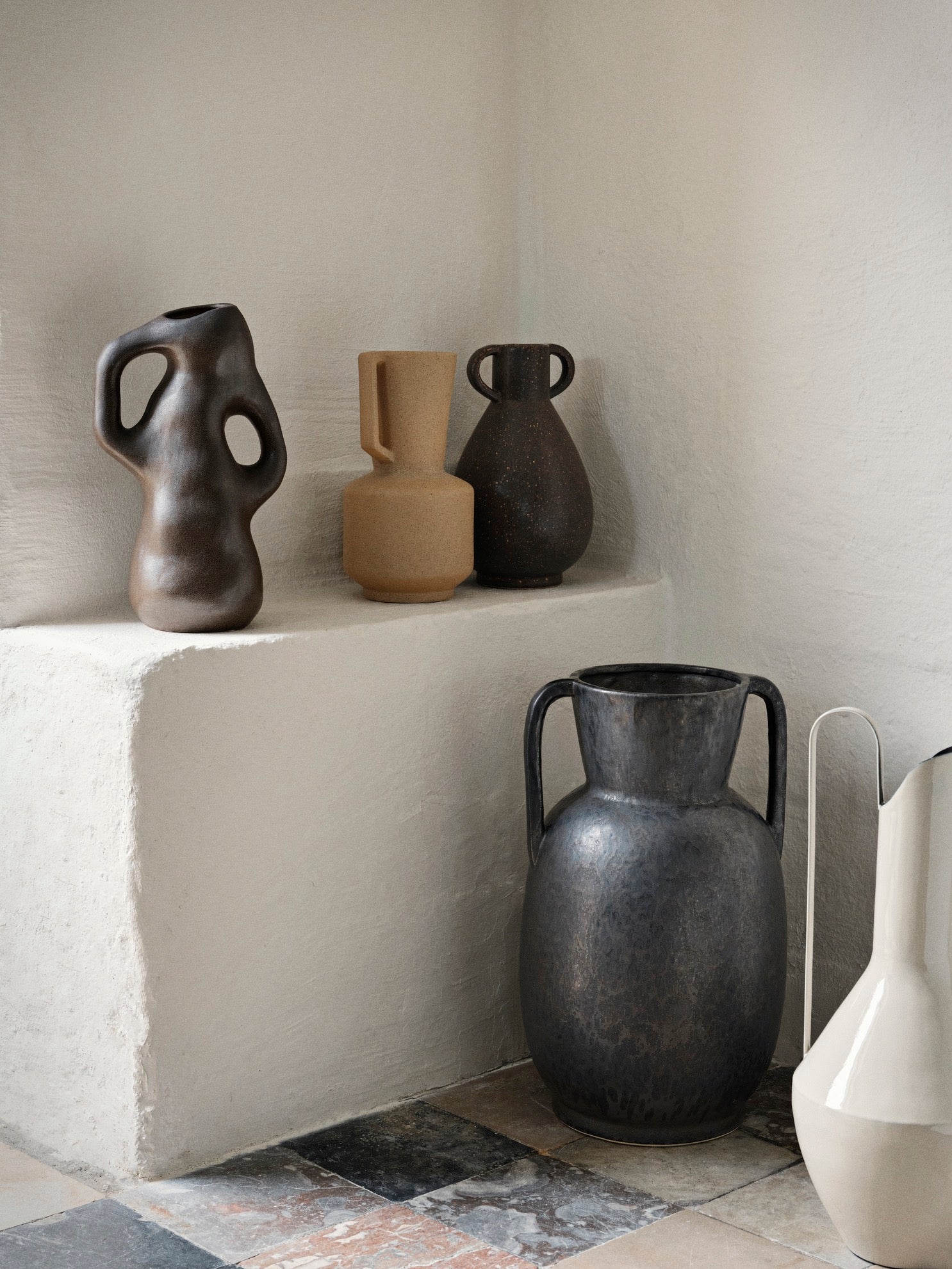ISOLDE VASE|ANTIQUE BROWN