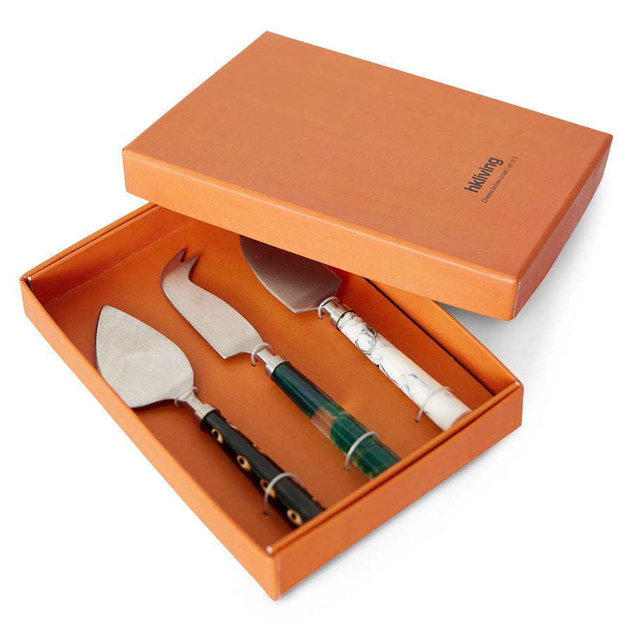 CHEESE KNIVES, COAST SET OF 3