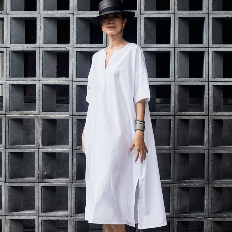 REBECCA KAFTAN|ESSENTIALS|WHITE
