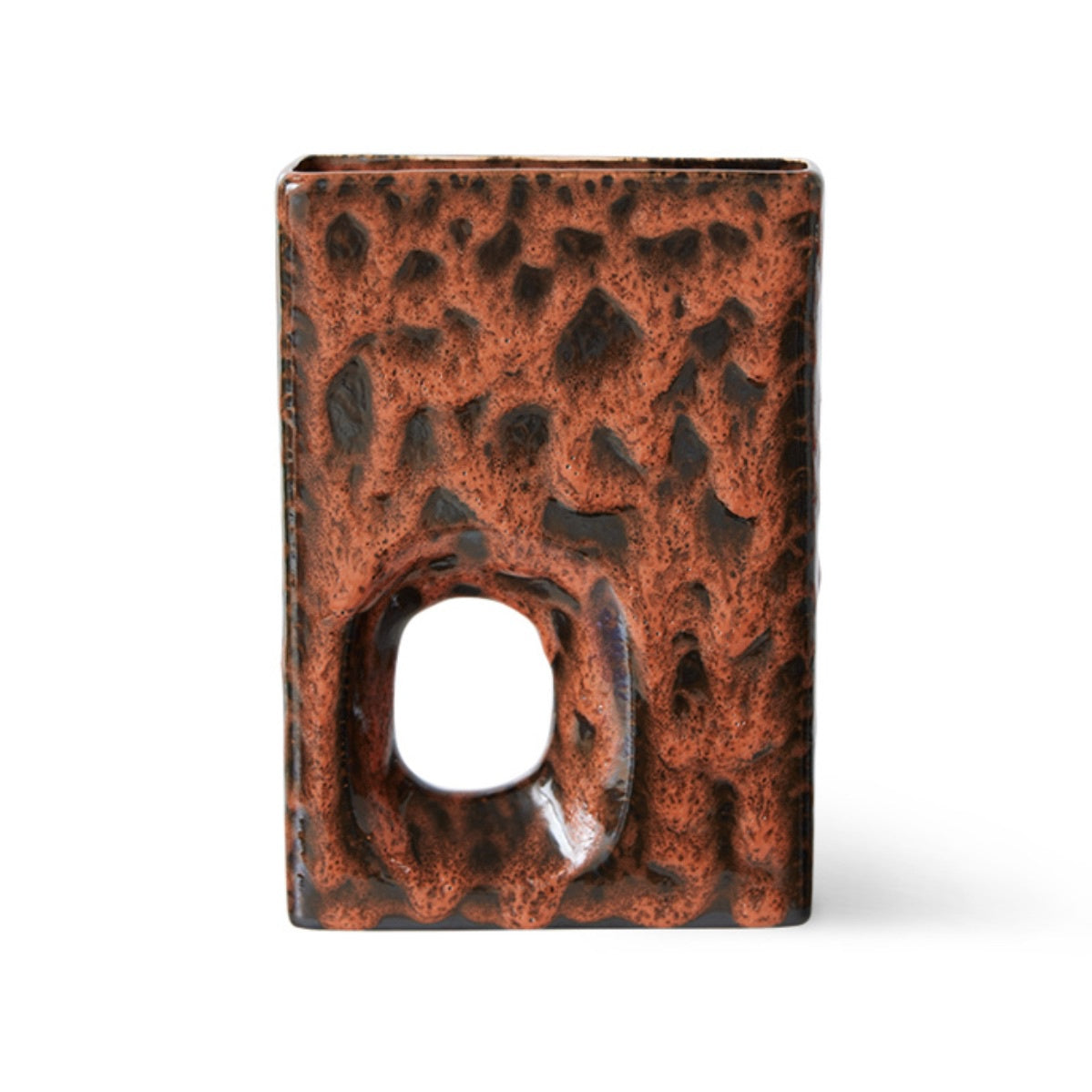 RETRO VASE M CORAL