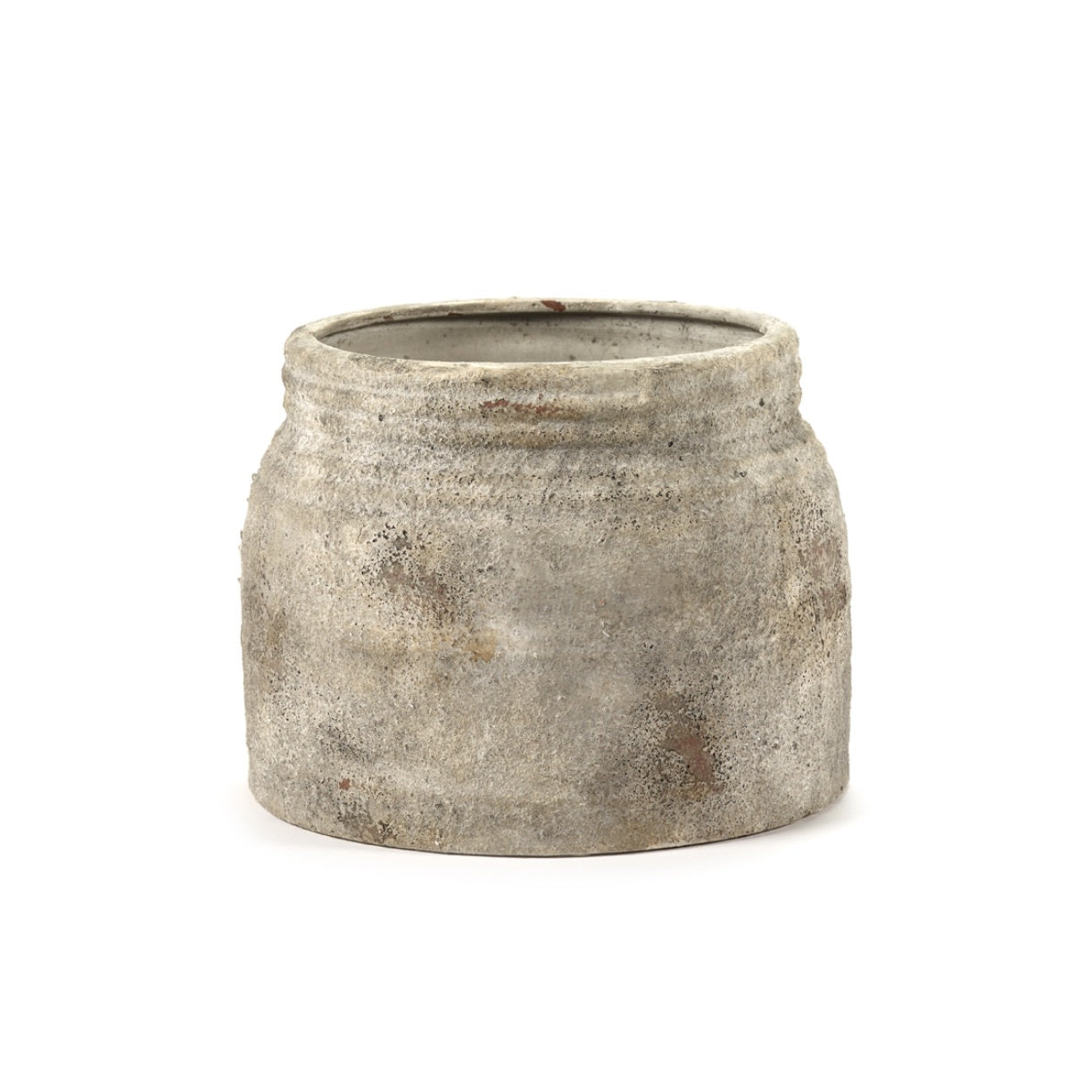 FLOWER POT  BEIGE