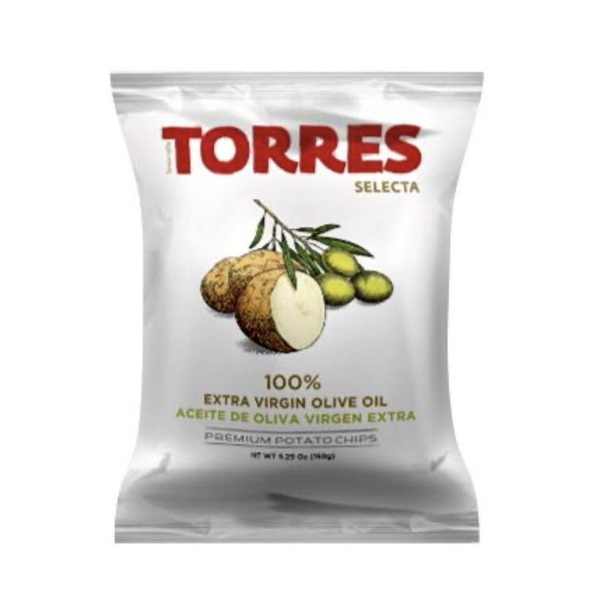 TORRES POTATO CHIPS EXTRA VIRGIN OLIVE OIL