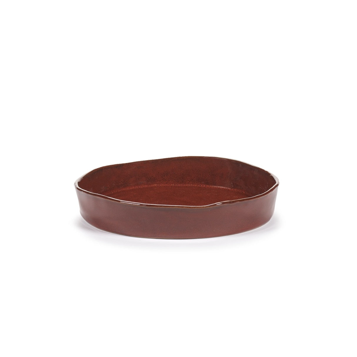 DEEP PLATE M VENETIAN RED LA MERE