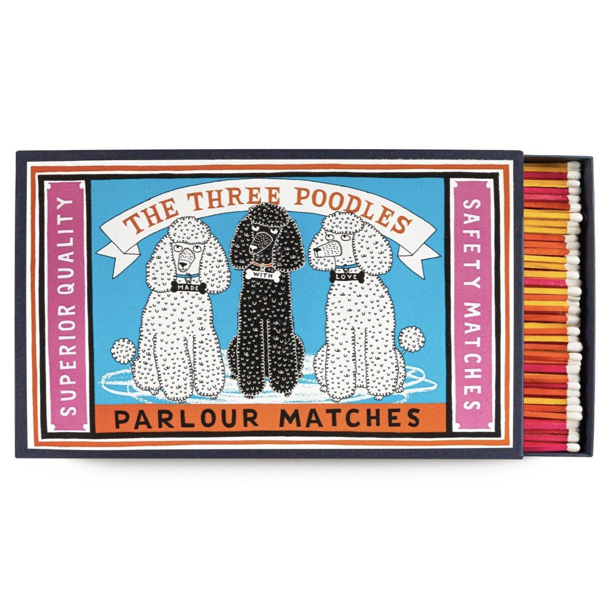 THE THREE POODLES MATCHES