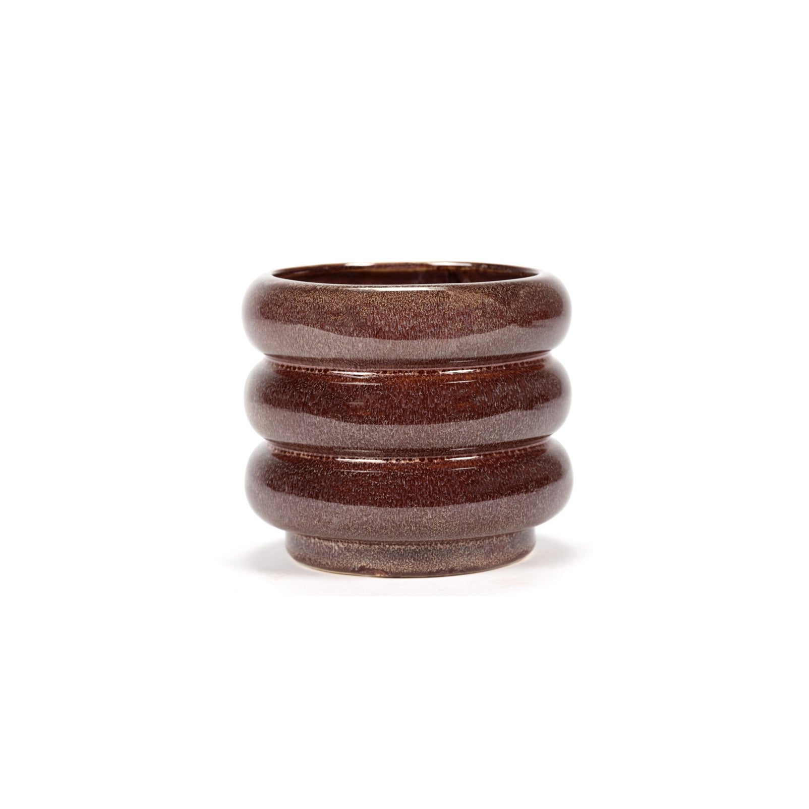 FLOWER POT AUBERGINE SIXTIES