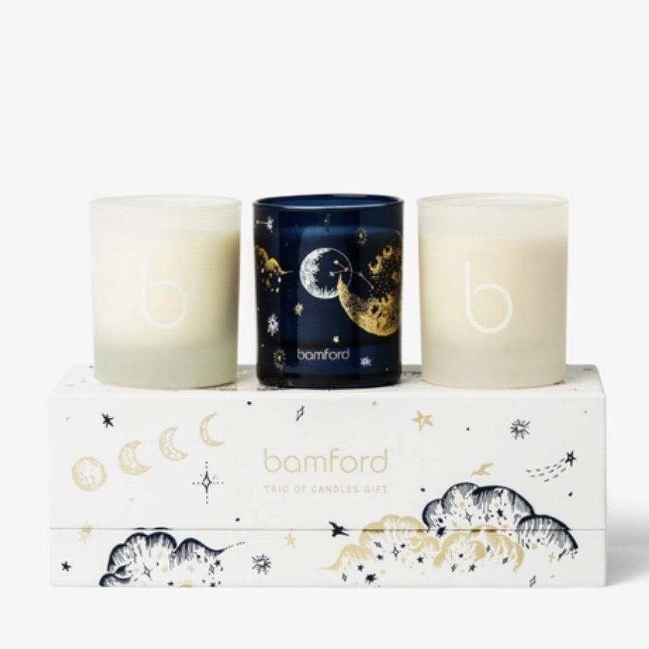 TRIO OF CANDLES CHRISTMAS GIFT SET