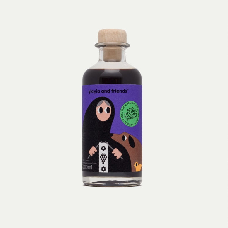 GREEK ORGANIC BALSAMIC VINEGAR 200ml