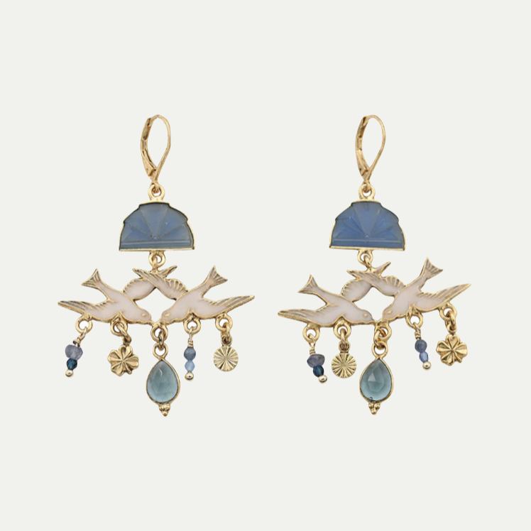 EARRINGS SACHA HIRONDELLE