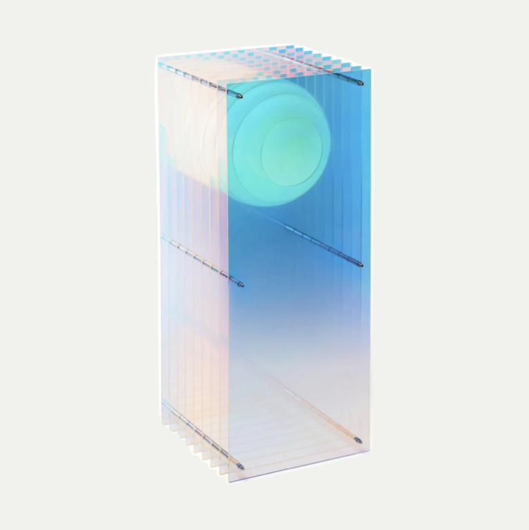 LOP BIG RECTANGLE IN DREAMY ACRYLIC