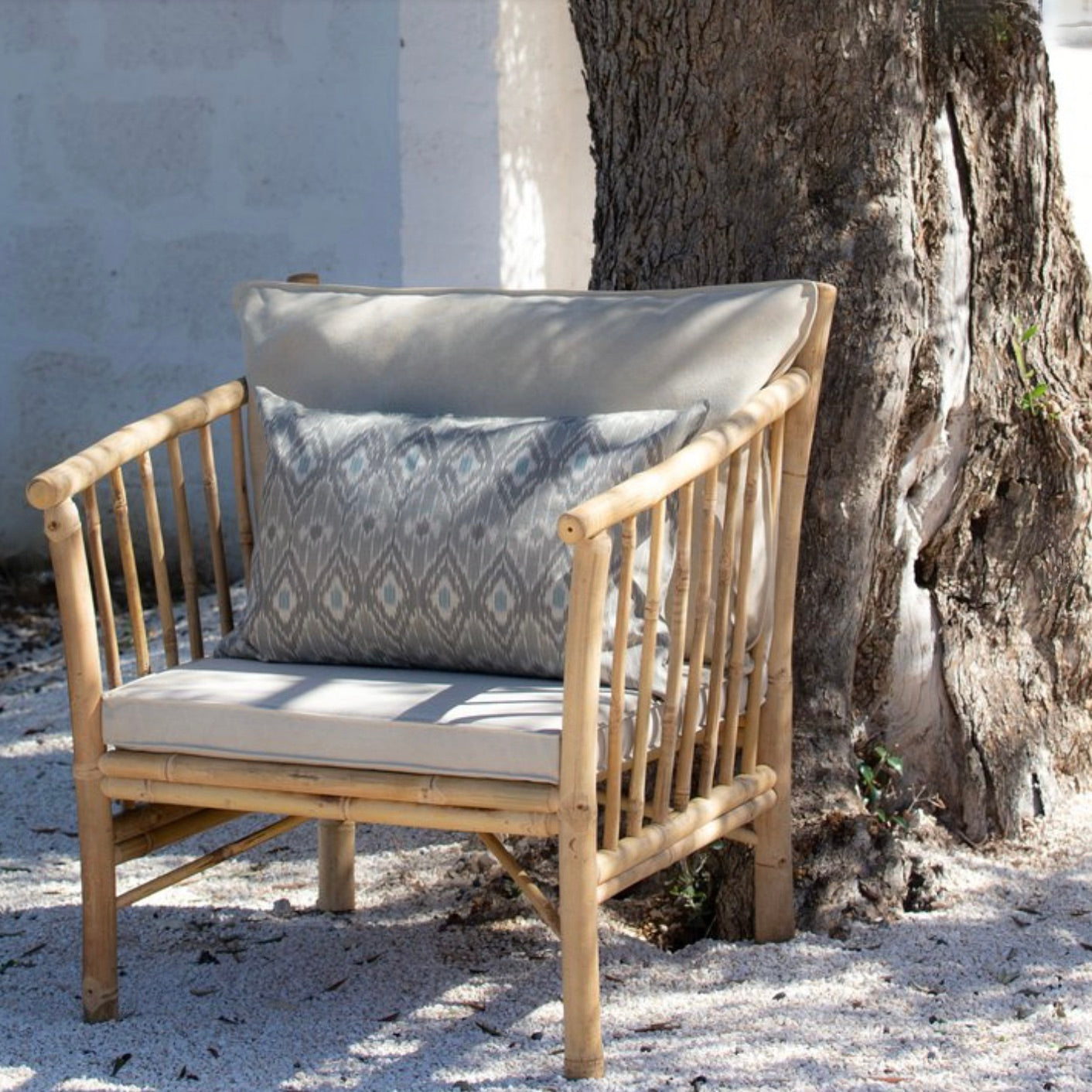 BAMBOO CHAIR | SAND CUSHION | On Order