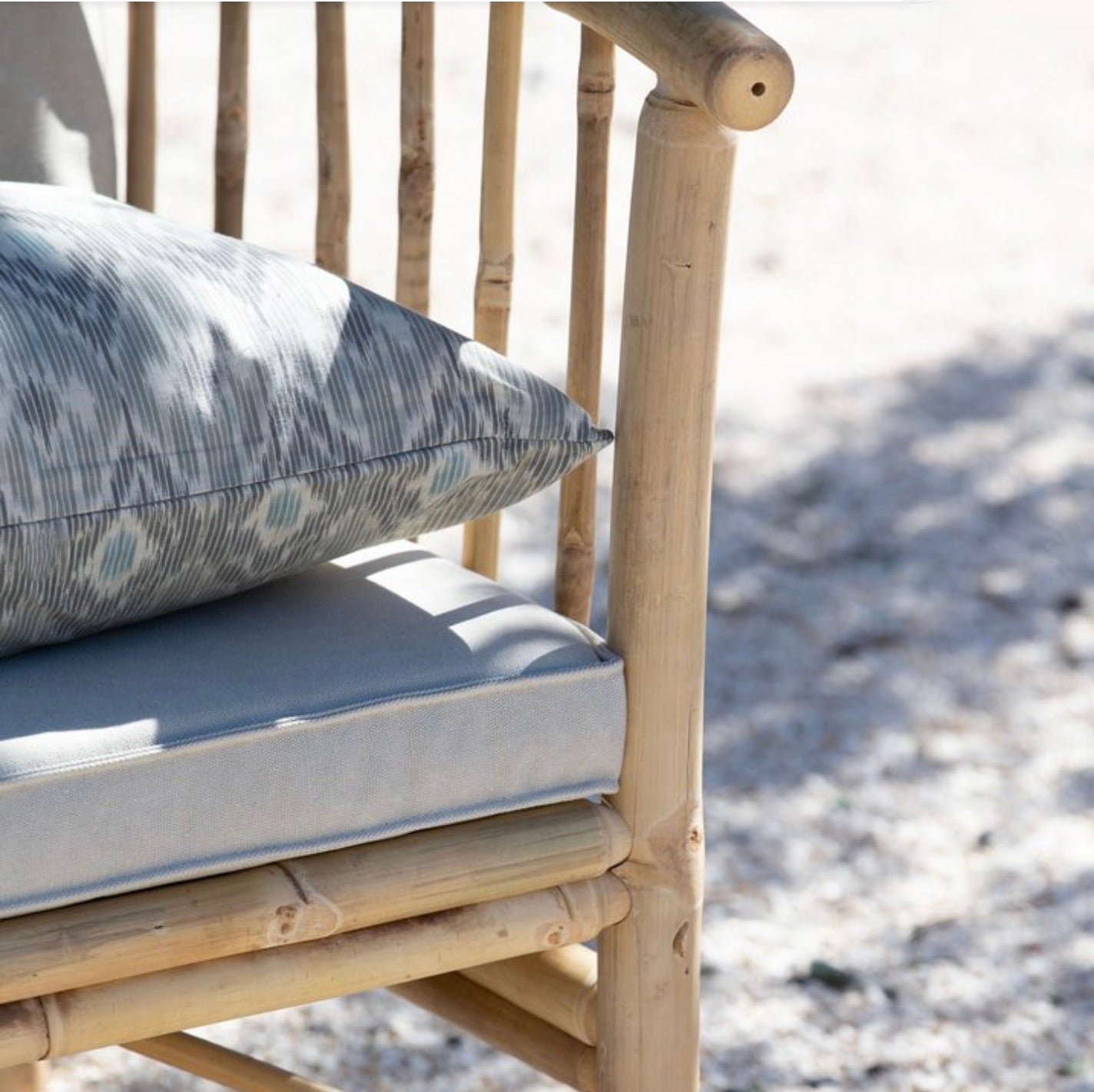 BAMBOO CHAIR | SAND CUSHION | On Order