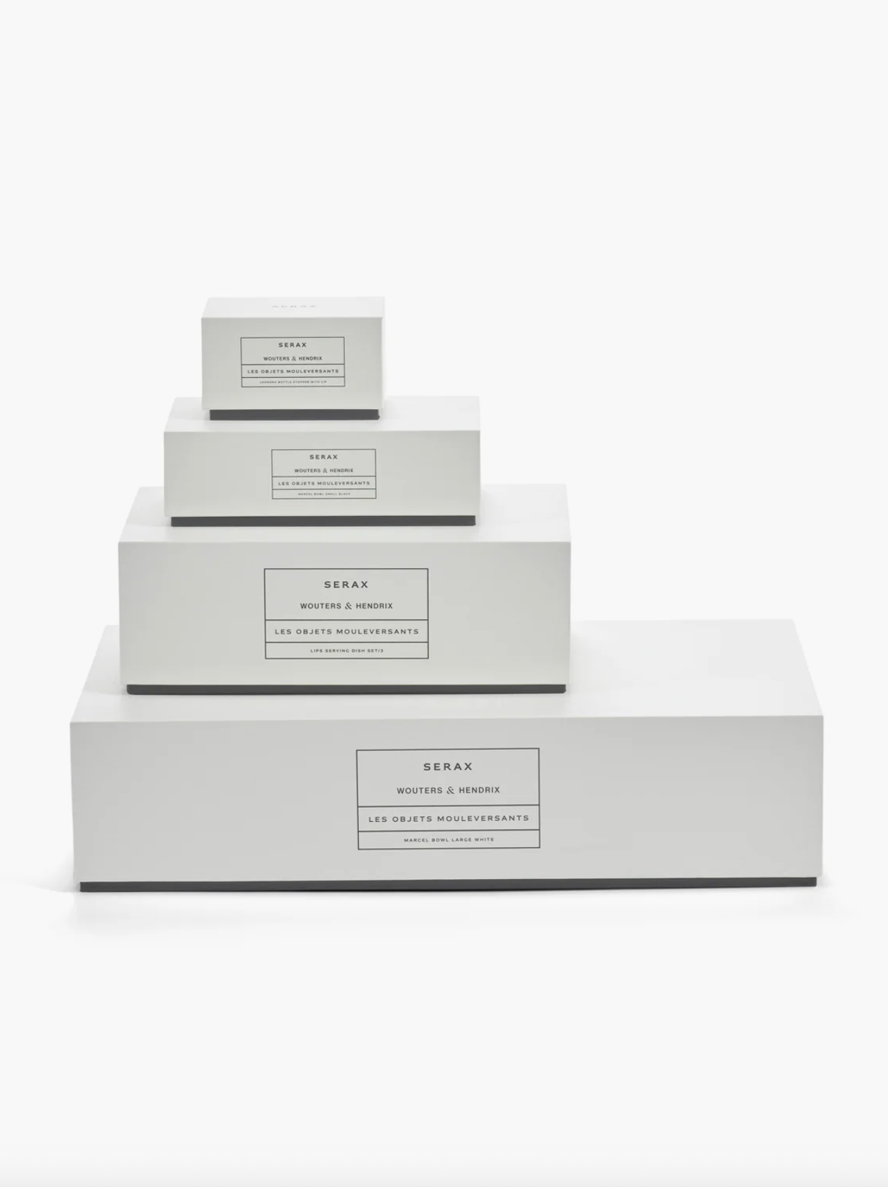 SERVING DISH SET/3 LIPS