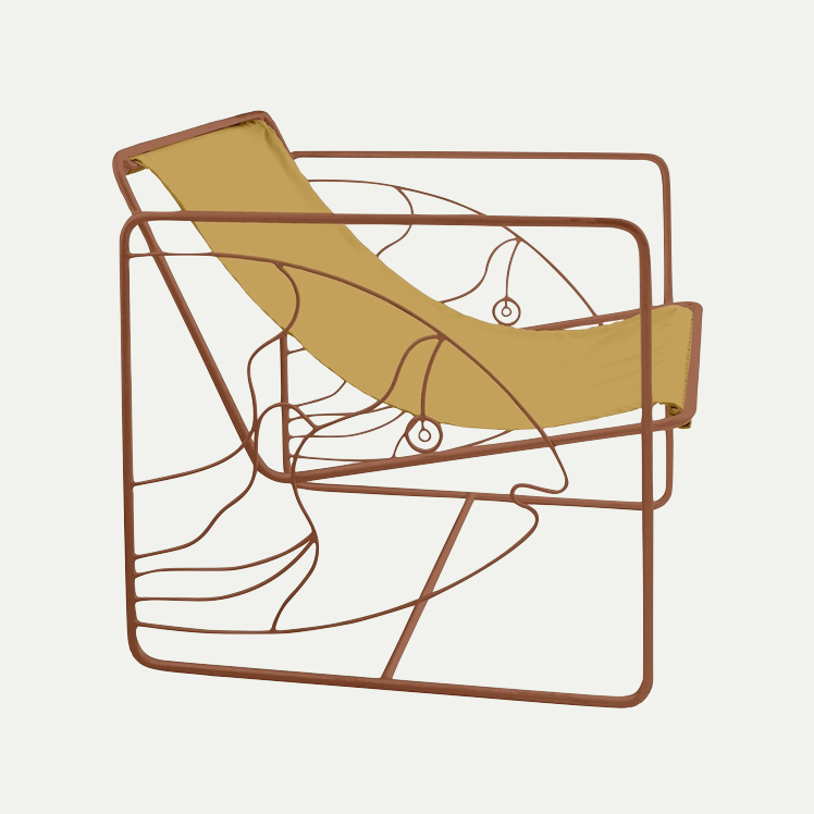 ELDORADO CANVAS ARMCHAIR | On Order