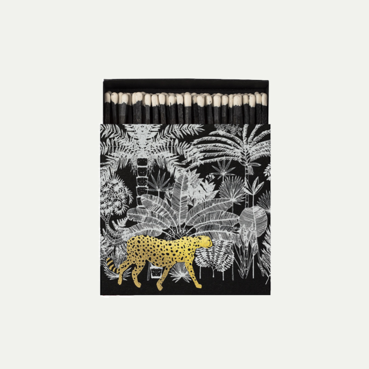 BLACK CHEETAH IN JUNGLE MATCHES