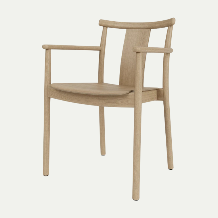 MERKUR DINING CHAIR w / ARMRESTS | On Order