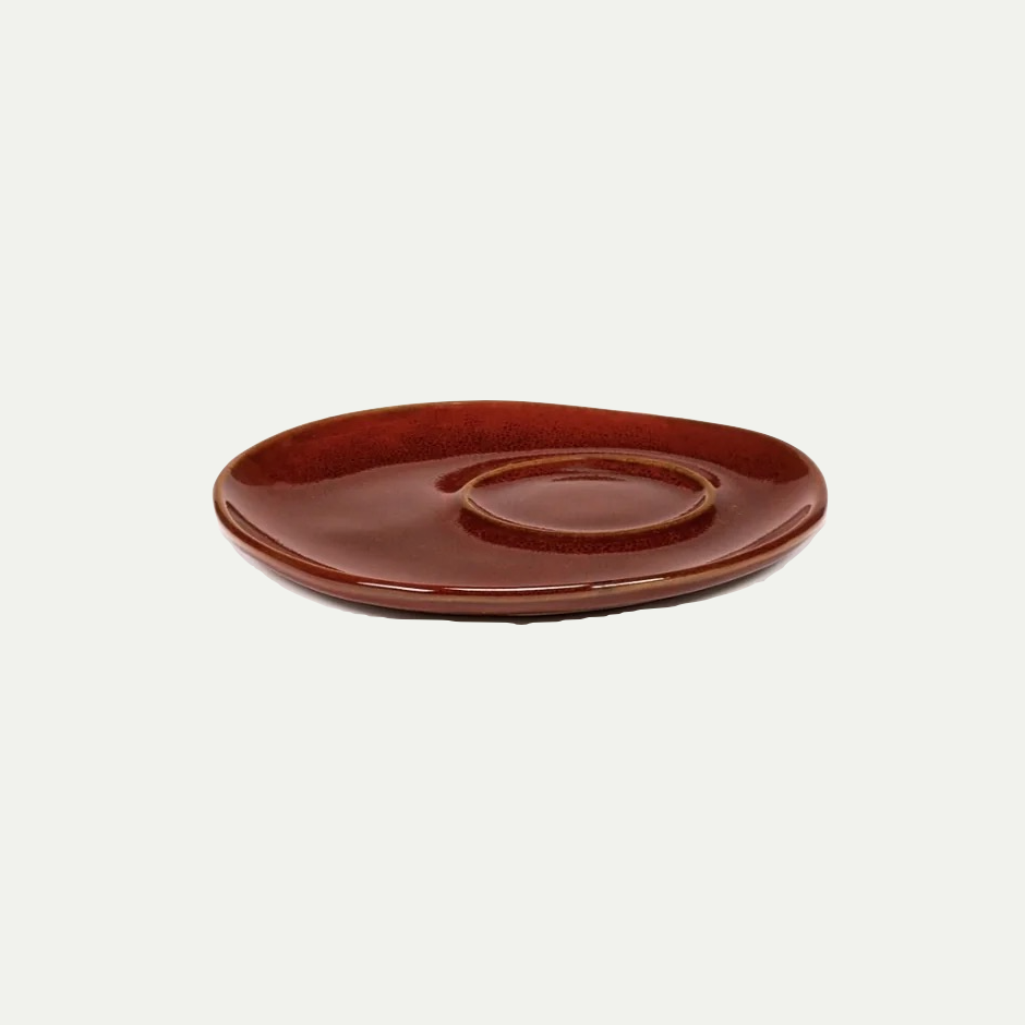 SAUCER ESPRESSO CUP VENETIAN RED LA MERE
